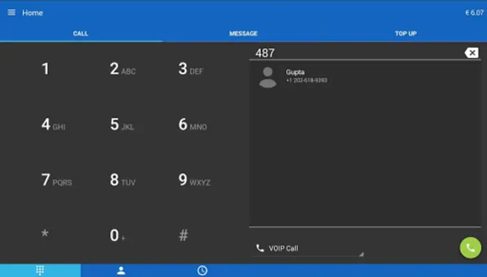 12Voip android App screenshot 0