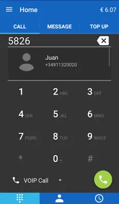 12Voip android App screenshot 12