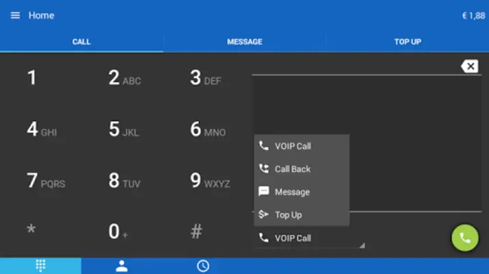 12Voip android App screenshot 7